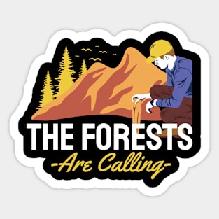 The Forests are Calling Sticker